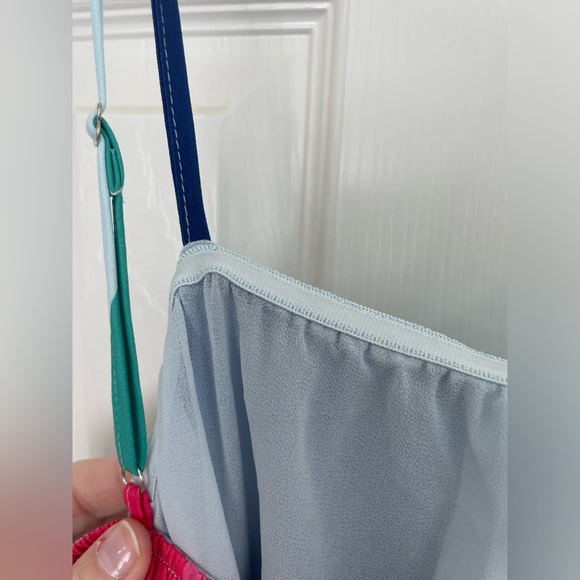 Show Me Your Mumu Rainbow Stripe Carlotta Mini Dress Size S NWT - Picture 6 of 7